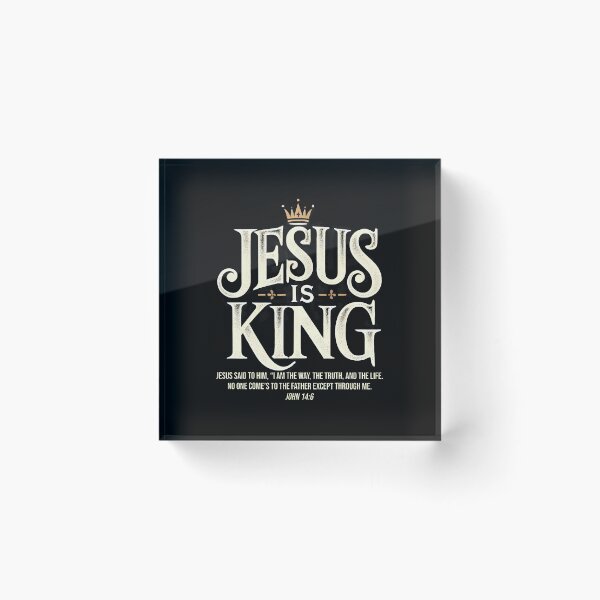 Item preview, Jesus Is King Christian John 146 Bible Verse Costume designed and sold by LavetaCatherine.