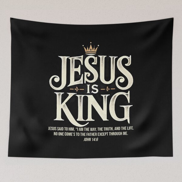 Item preview, Jesus Is King Christian John 146 Bible Verse Costume designed and sold by LavetaCatherine.