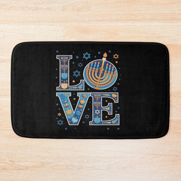 Item preview, Love Cute Hanukkah Dreidel Menorah Chanukah Jewish Holiday designed and sold by SIGORDESIGN.