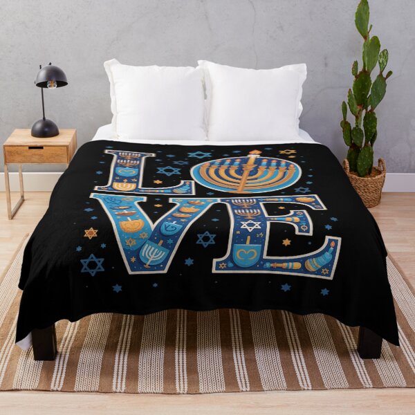 Item preview, Love Cute Hanukkah Dreidel Menorah Chanukah Jewish Holiday designed and sold by SIGORDESIGN.