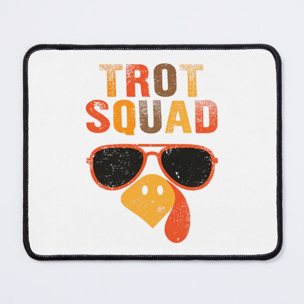 Item preview, Happy Trot Thanksgiving Gobble 80s Cute Fall Squad designed and sold by CalvinVanAuken.