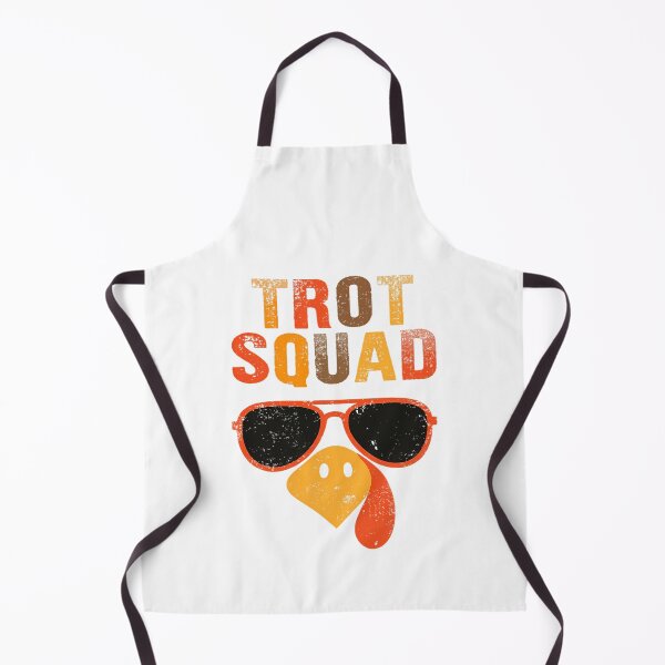 Item preview, Happy Trot Thanksgiving Gobble 80s Cute Fall Squad designed and sold by CalvinVanAuken.