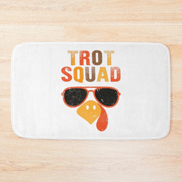 Item preview, Happy Trot Thanksgiving Gobble 80s Cute Fall Squad designed and sold by CalvinVanAuken.