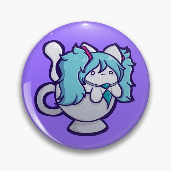 Item preview, Miku Cat Mug designed and sold by internyt-angyl.