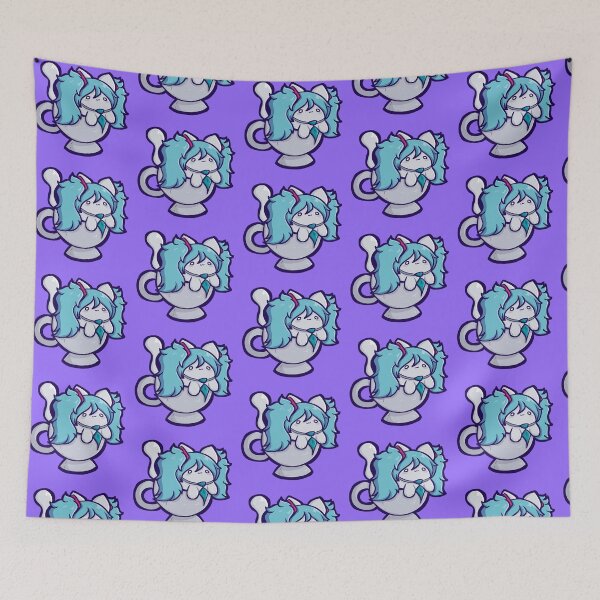 Item preview, Miku Cat Mug designed and sold by internyt-angyl.