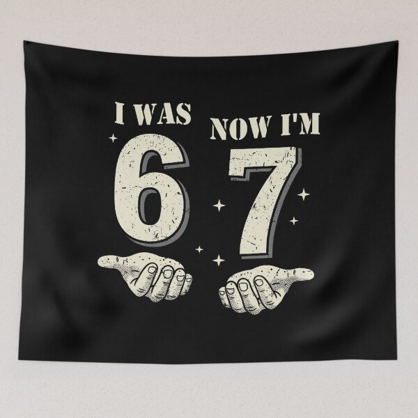 Item preview, I Was 6 Now I'M 7 Year Old Birthday 67 Funny For Kids Boys designed and sold by Khescoiu.