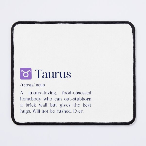 Item preview, Taurus Traits: Luxury, Food, and Stubborn Love designed and sold by HasHs.