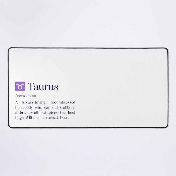 Item preview, Taurus Traits: Luxury, Food, and Stubborn Love designed and sold by HasHs.