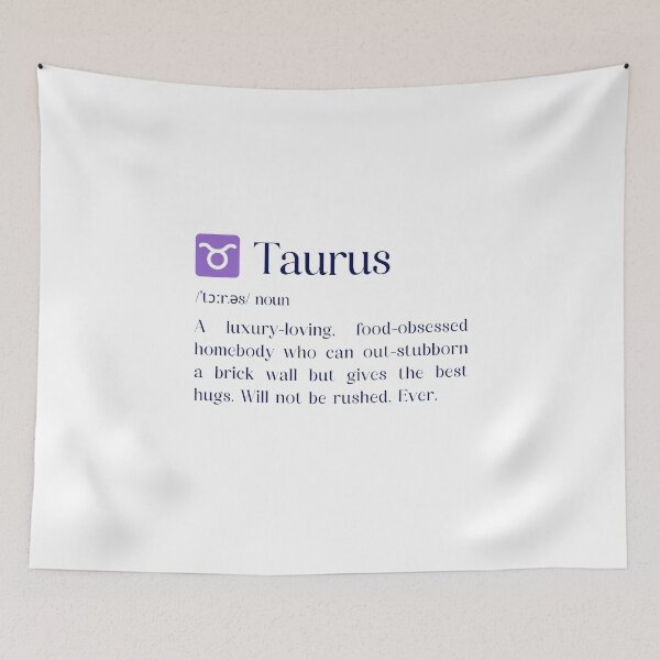Item preview, Taurus Traits: Luxury, Food, and Stubborn Love designed and sold by HasHs.