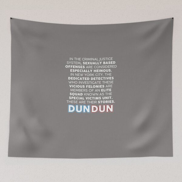 Item preview, LAW-AND-ORDER-SVU-OPENING-MONOLOGUE-T-SHIRT designed and sold by NilsBaretti.