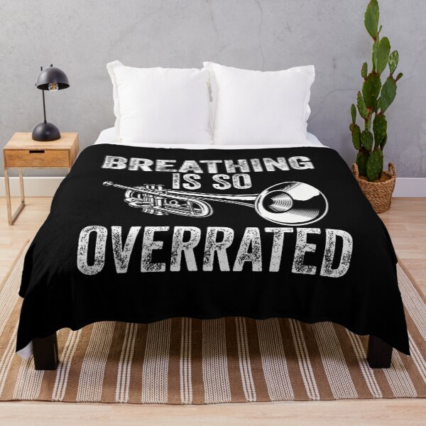 Item preview, Trumpet Breathing Is So Overrated Marching Band designed and sold by JosephineEdith1.