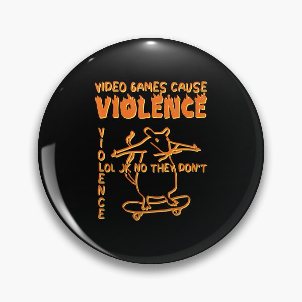 Item preview, Video Games Cause Violence Mouse designed and sold by JacquelineEnri.