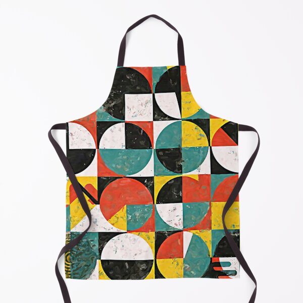 Item preview, Grunge-Style Mid-Century Modern Bauhaus Abstract Pattern designed and sold by DEC02.