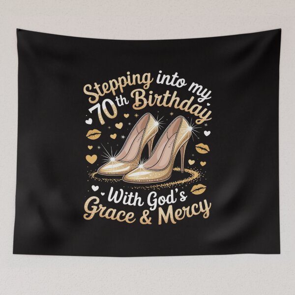 Item preview, High Heels Stepping Into My 70th Birthday 70 and Fabulous designed and sold by margaridroso.