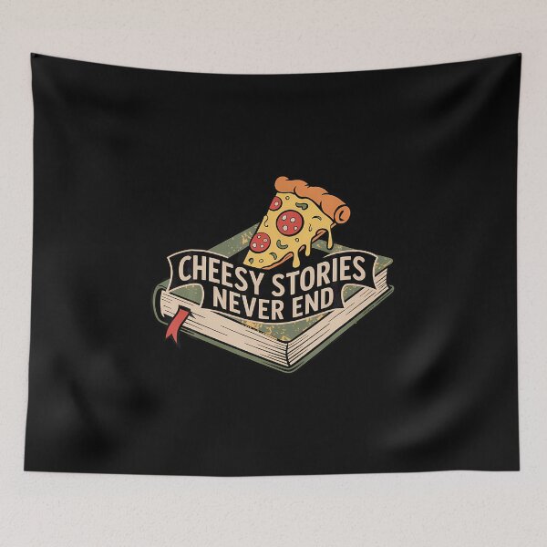 Item preview, Vintage Pizza Slice Bookmark Reading Meme designed and sold by DoraBlanche.