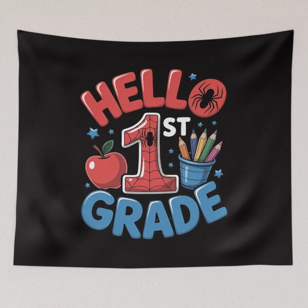 Item preview, Hello 1st Grade Squad Spider Back To School First Grade designed and sold by margaridroso.