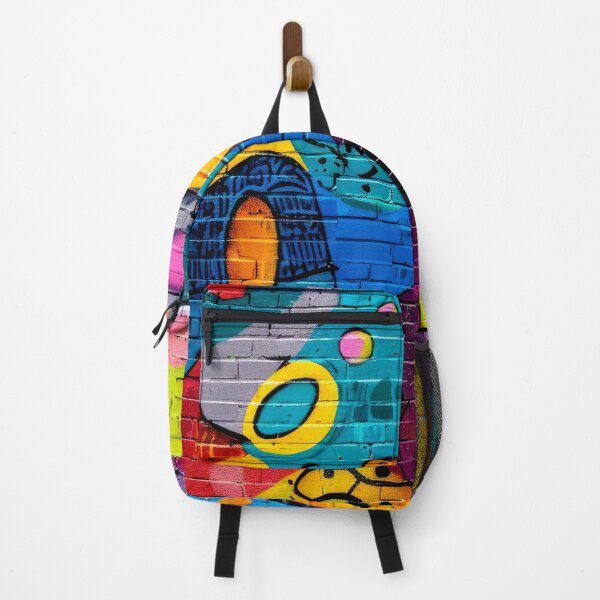 Item preview, Street Art Colorfully Bold Modern Abstract Wall Mural designed and sold by DEC02.
