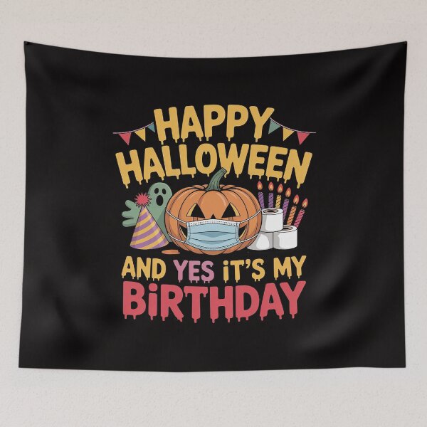 Item preview, Happy Halloween It's My Birthday Born On 31st October designed and sold by margaridroso.