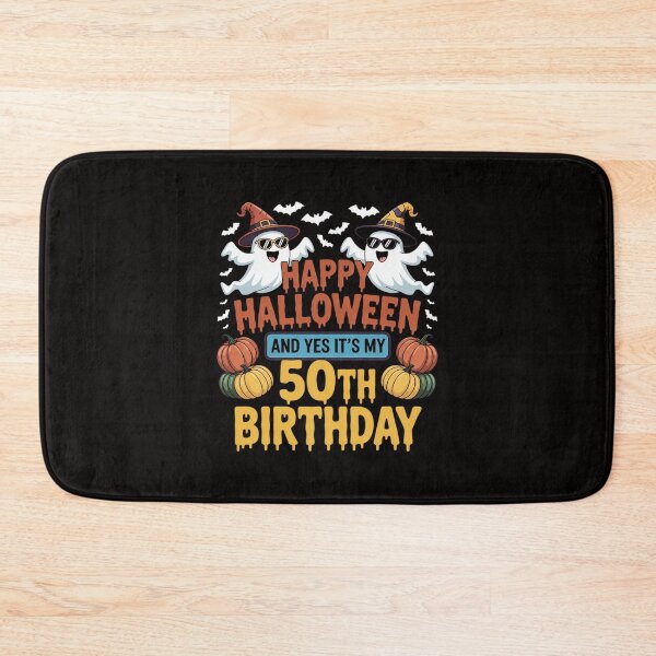 Item preview, Happy Halloween And Yes It's My 50th Birthday October 1971 designed and sold by margaridroso.