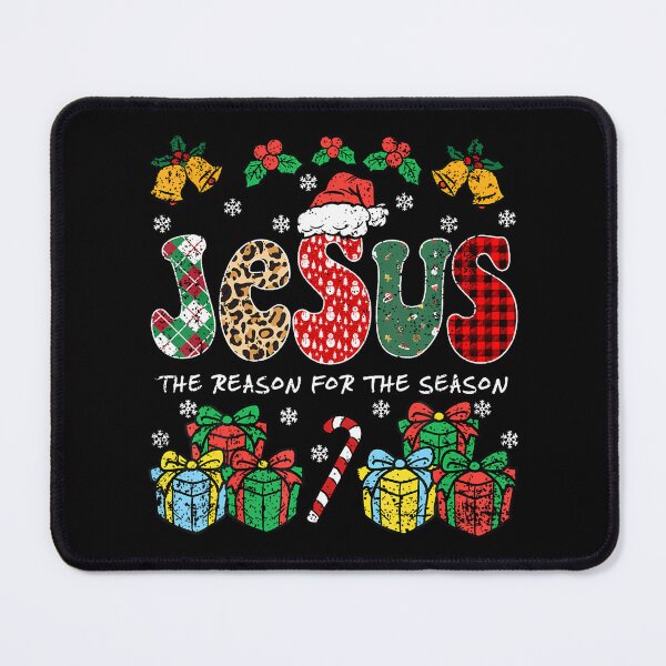 Item preview, Jesus Is The Reason For The Season Christmas Plaid designed and sold by JosephineEdith1.