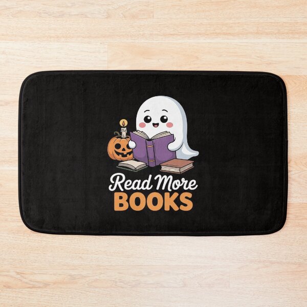 Item preview, Halloween Teacher Women Cute Reading Ghost Read More Books designed and sold by margaridroso.