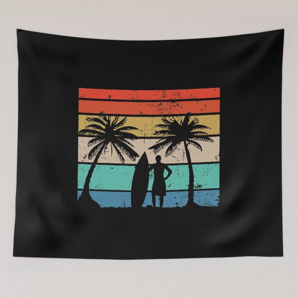 Item preview, Vintage Surfer - Surfing & Beach Lovers designed and sold by harshanendian.