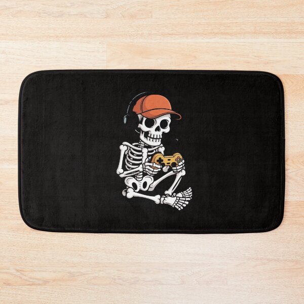 Item preview, Halloween Skeleton Gamer Video Gaming Boys Men Kids designed and sold by margaridroso.