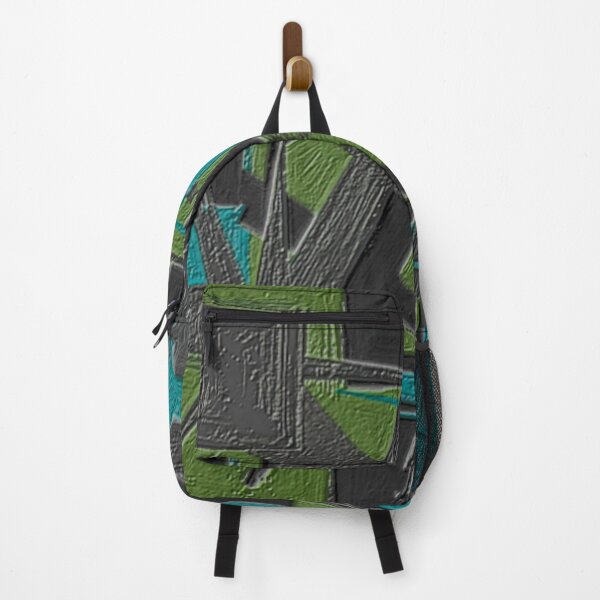 Item preview, fractured momentum dark blended abstract colorful design designed and sold by SmashingDeals.