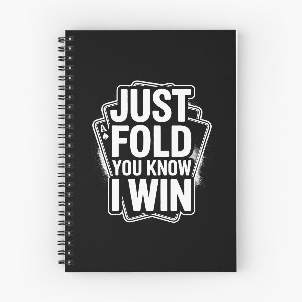 Item preview, Just Fold You Know I Win Poker designed and sold by MarcellaTerri.