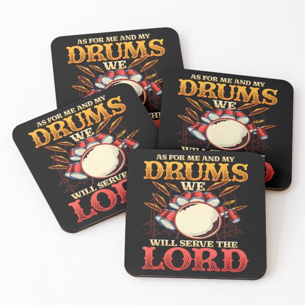 Item preview, Me And My Drums We Will Serve The Lord Christian Drummer designed and sold by SelmaBonnie.