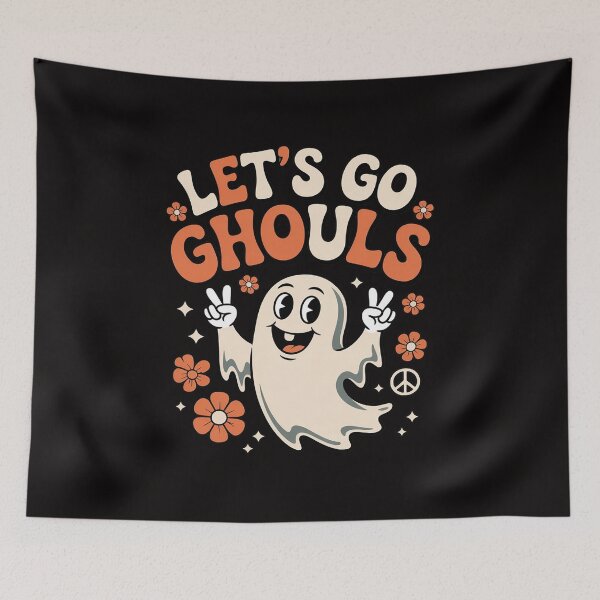 Item preview, Halloween Lets Go Ghouls Ghost   Women Girl Kids designed and sold by margaridroso.