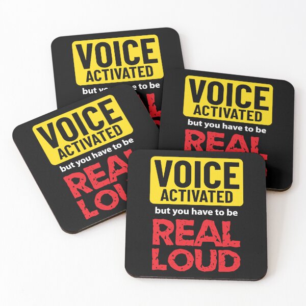 Item preview, Voice Activated – Funny Sarcastic Introvert Humor designed and sold by WIZECROW.