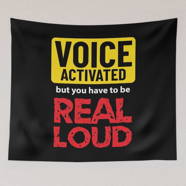 Item preview, Voice Activated – Funny Sarcastic Introvert Humor designed and sold by WIZECROW.