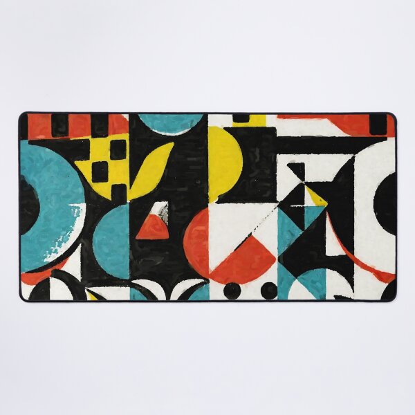 Item preview, Mid-Century Modern Bauhaus Grunge Style Abstract Design designed and sold by DEC02.