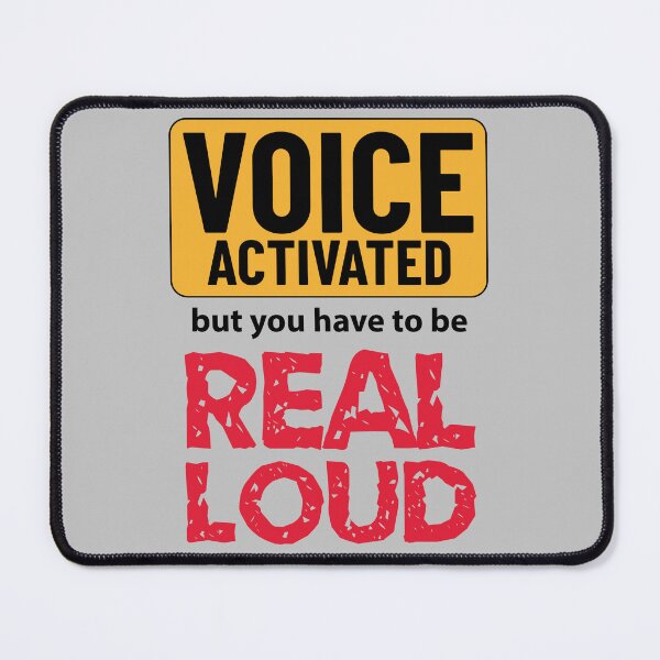 Item preview, Voice Activated – Funny Sarcastic Introvert Humor designed and sold by WIZECROW.