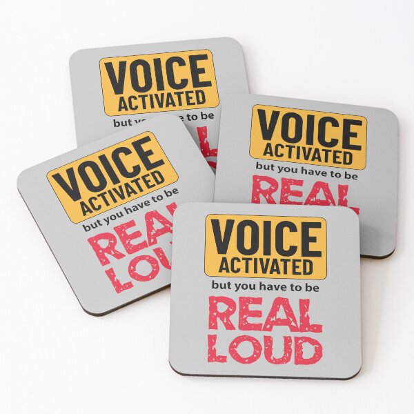 Item preview, Voice Activated – Funny Sarcastic Introvert Humor designed and sold by WIZECROW.