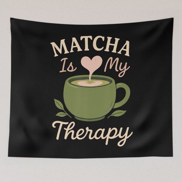 Item preview, Matcha Aesthetic Latte Soft Girl Tea Over Coffee Oat Milk designed and sold by SelmaBonnie.