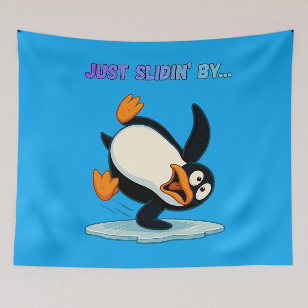 Item preview, “JUST SLIDIN’ BY…” designed and sold by Brickroad Dsigns.