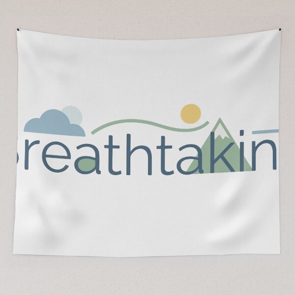 Item preview, Breathtaking Nature Typography designed and sold by iwzzuel.