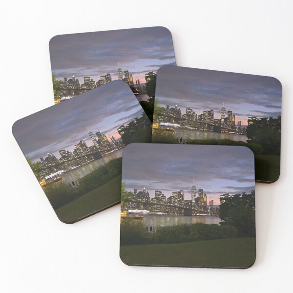 Item preview, Brooklyn Bridge at night designed and sold by NYConlineStore.