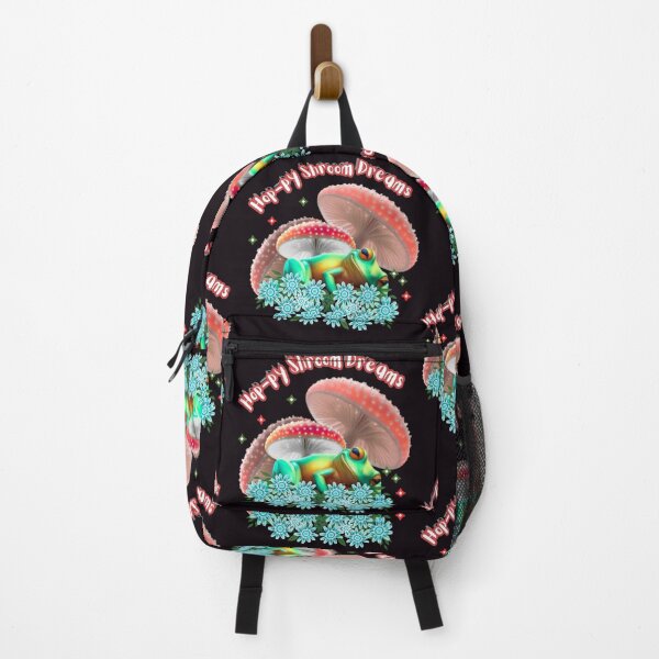 Item preview, Hop-py Shroom Dreams – Cute Sleepy Frog Aesthetic Mushroom Design designed and sold by HopeAndHustle.