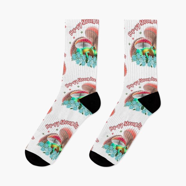 Item preview, Hop-py Shroom Dreams – Cute Sleepy Frog Aesthetic Mushroom Design designed and sold by HopeAndHustle.