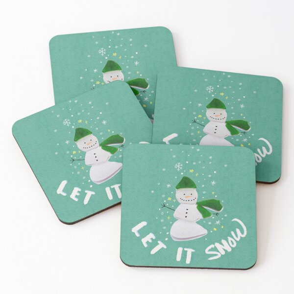 Item preview, Seaglass Snowman - Let It Snow designed and sold by Lee Yeng.