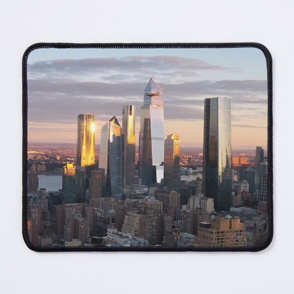 Item preview, A bird view of Hudson Yard at sunrise designed and sold by NYConlineStore.