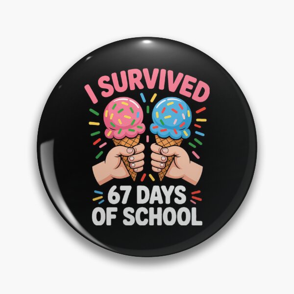 Item preview, I of Survived Classic 67 67 Meme Student Teacher Days School Funny designed and sold by SteveSaccoro.