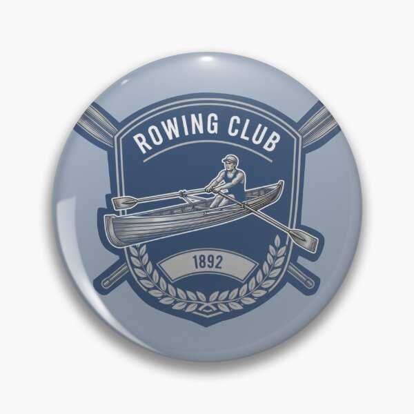 Item preview, Vintage Rowing Club Crest 1892 Nautical designed and sold by KiwiRider.