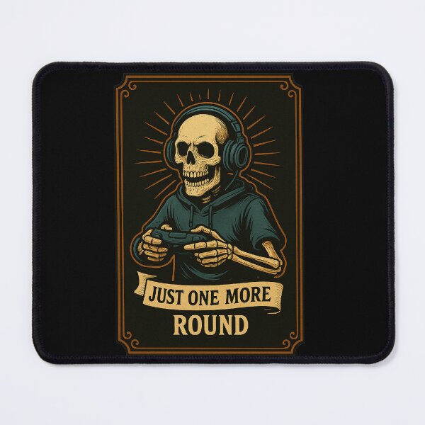 Item preview, Vintage Skeleton Gamer Hoodie – Retro Gaming Skull Illustration | Gaming T-Shirt Design designed and sold by Slaivarart.