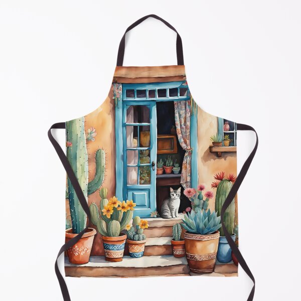 Item preview, South Western Kitty and Cactus designed and sold by Sharon Schwalbe.