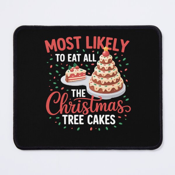Item preview, All Eat To Christmas Vintage Tree Likely Most The Cakes Funny Retro Classic designed and sold by MediarMedic.