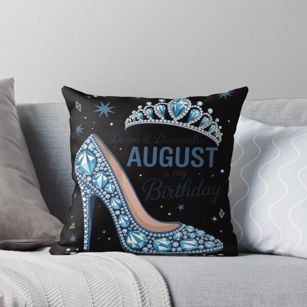 Item preview, Fabulous Denim & Diamonds August Birthday Queens High Heels designed and sold by BotboutiquePre.